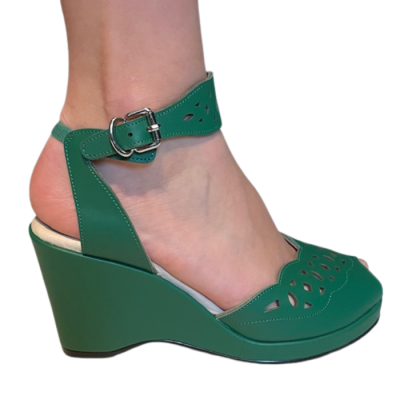 Sophia Style - Green Leather